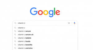 Vitamin C in Google Search results